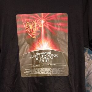 The Weekend Black Graphic Tour T-Shirt